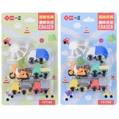 Radirka IIGEN - set, 8 kos, avto, sort