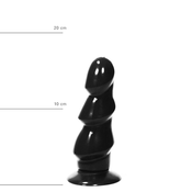 Dildo All Black 17 cm