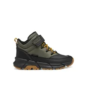 Geox Gležnjarji J Flexyper Plus Boy B Abx J66LCA 0FUME C3009 M Temno zelena