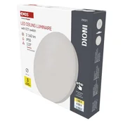 LED svetilo nadometno DIONI okroglo, belo, 18W, nastavljiva CCT