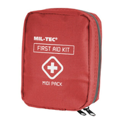 Mil-tec prva pomoč First Aid Kit Midi, rdeča