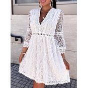 Elegant dress alonna white