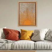 Wallity Dekorativna slika na platnu, 46x66cm, Šarena