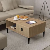 Hanah Home Sto za dnevnu sobu 2004 Sare, 90x41.5x60 cm, Smedi