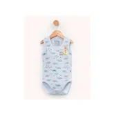Bodi za bebe bez rukava 251804, Svetloplavi