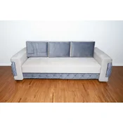 EuroAF Trosed Grof Barija Kocka, 195x150 cm, Belo-plava