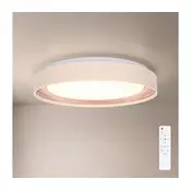 Brilagi - LED prigušiva stropna svetiljka WALDO LED/48W/230V pr. 40 cm bež/zlatna + daljinski upravljac