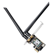 Cudy WE3000 AX5400 Wi-Fi 6E + BT5.2 PCI Express Adapter 2.4+5Ghz, 2x5dBi detachable antenna