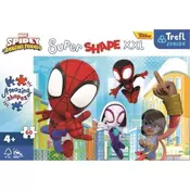 Trefl Puzzle Super Shape XXL Spidey in njegovi neverjetni prijatelji 60 kosov