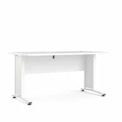 Bijeli radni stol PRIMA OFFICE bez ladica 80400