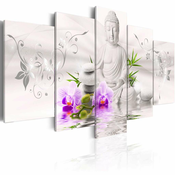 Slika - White Buddha 200x100