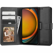 Etui Tech-Protect Wallet iz umetnega usnja za Galaxy Xcover 7 - black