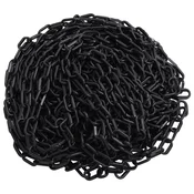 Lanac za upozorenje crni 30 m O 4 mm plasticni