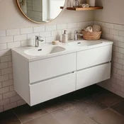 Skye Decor Kupatilski ormaric sa umivaonikom, Beli
