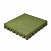 SAFE varovalne talne plošče | Dimenzije: 50 cm x 50 cm | Debelina: 4,5 cm | Zelena | Za vsak korak – varno, mehko, brez skrbi. | PO NAROČILU – SAMO VEČJE KOLIČINE!