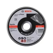 Bosch Rezna ploca, Ravna Za Inox 125 mm, Rapido Wa 60 T Bf 22/23 mm, 1 mm, 10 komada