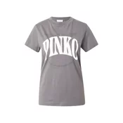 PINKO Majica grafit/bela