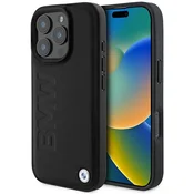 1 to 3 BMW HARDCASE OVITEK ZA IPHONE 16 PRO ZA MAGSAFE LEATHER HOT STAMP 6,3 INČ