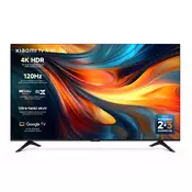 Xiaomi Televizor A50 50, 4K UHD, Google TV, 2026, Crni