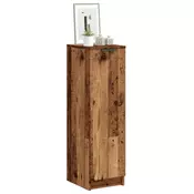 Vidaxl vidaXL Omarica za čevlje starinska lesena 29,5x35x100,5 cm