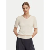 Calvin Klein Pulover LV044F323G Kremna Regular Fit