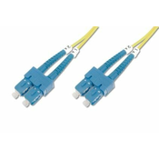 FO patch cord, duplex, SC (APC) to SC (PC) SM OS2 09/125 µ, 3 m