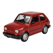 shumee WELLY FIAT 126p TEMNO RDEČA 1:21 24066