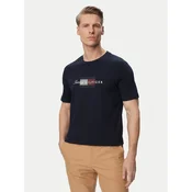 Tommy Hilfiger Majica MW0MW43226 Mornarsko modra Regular Fit