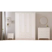 Rb-081 Set za Mlade Sobe u Mat Beloj Boji