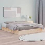 shumee vidaXL Posteljni okvir 200 x 200 cm masiven les