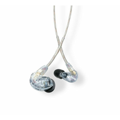 Shure Shure SE215 Pro Slušalke Z Žico In-ear Transparentne za Profesionalno Uporabo v Studiju/Na Odru