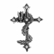 Ogrlica z obeskom ETNOX - Dragon Cross - SK8008