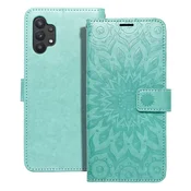 OEM Torbica MEZZO Book za SAMSUNG A32 LTE (4G) v zeleni barvi z motivom mandale