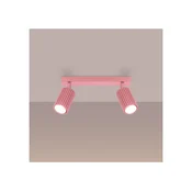 Brilagi - LED spot svetiljka CRESTO 2xGU10/10W/230V ružicasta