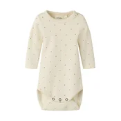 LilAtelier Pajac/bodi NBFGAGO bež/melona