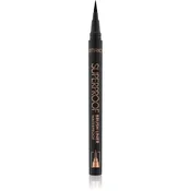 Catrice Superproof vodoodporno tekoče črtalo za oči v peresu odtenek 010 Midnight Black 0.45 ml