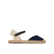 Espadrile LAUREN RALPH LAUREN 802982888001 Mornarsko modra