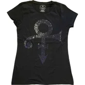 Prince Purple Symbol (Embellished) Black S Ženske Košulja