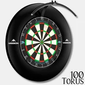 MISSION | Torus 100 | potovalna LED osvetlitev | Black