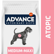 15kg Advance Veterinary Diets Atopic s postrvijo hrana za pse