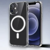 Infostyle Silikonski ovitek Protect MagSilicone za iPhone 15 Pro Max s tehnologijo MagSafe Prozorna/Silikon