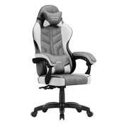 Huzaro Force 2.7 Siva Velur Gaming stolica
