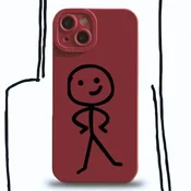 Silikonski ovitek Funny Finger za iPhone 11