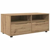 Vidaxl TV omarica Umetni hrast 100 x 48 x 43 cm Konstruiran les