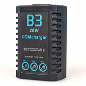 YUNIQUE GREEN-CLEAN B3 20W 1.6A AC 100 pri 240V 50/60Hz Kompaktni prenosni polnilec bilance enostaven za povezavo za 2S-3S LiPo za IMAX