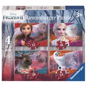 Ravensburger Puzzle 30194 Disney Ledeno kraljestvo 2 4 v 1