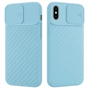 Cadorabo Cadorabo Case, združljiv z Apple v Matt Turquoise - Zaščitni pokrov iz fleksibilnega silikona TPU in z zaščito pred kamero, (20587379)