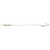 2kom - Gotova Užeza Ojacana Mikado Carp Leader Anti-Blow Out RIG 23cm 25lb/Velicina 6