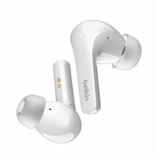 Belkin Belkin SOUNDFORM Flow Headset Bežicni In-Ear Pozivi/Glazba USB Type-C Bluetooth Bijela