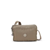 KIPLING Torba za čez ramo Abanu pikčasto rjava